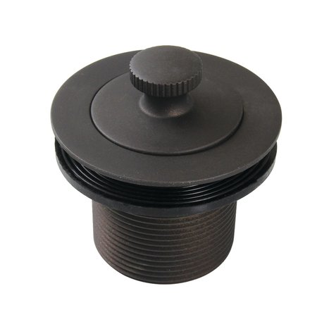 KINGSTON BRASS 112 Lift and Turn Tub Drain with 112 Body Thread, Oil Rubbed Bronze DLT15ORB